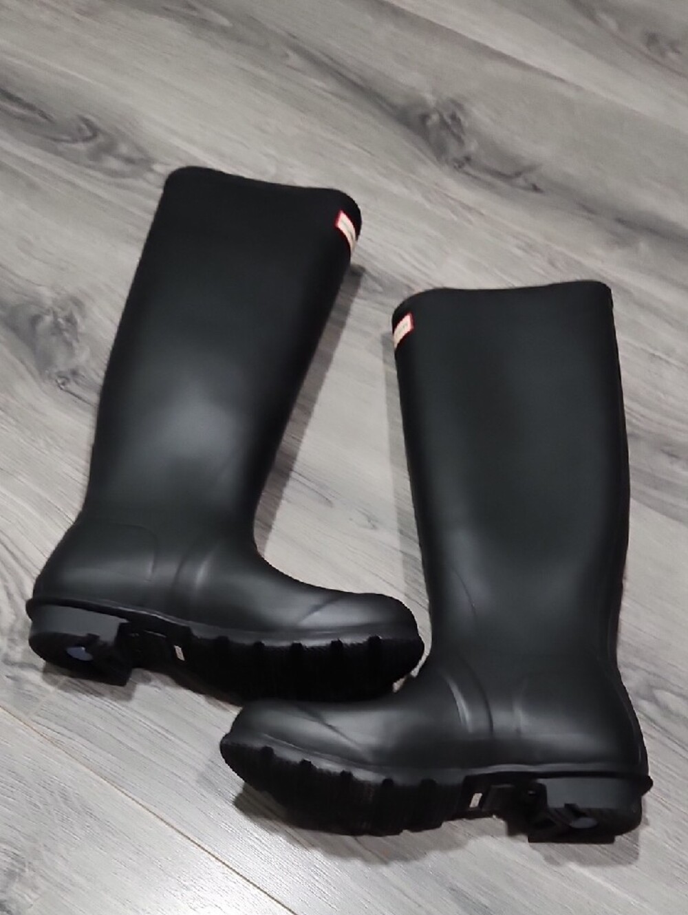 Hunter Black Matte Rain Boots - Picture 7 of 8